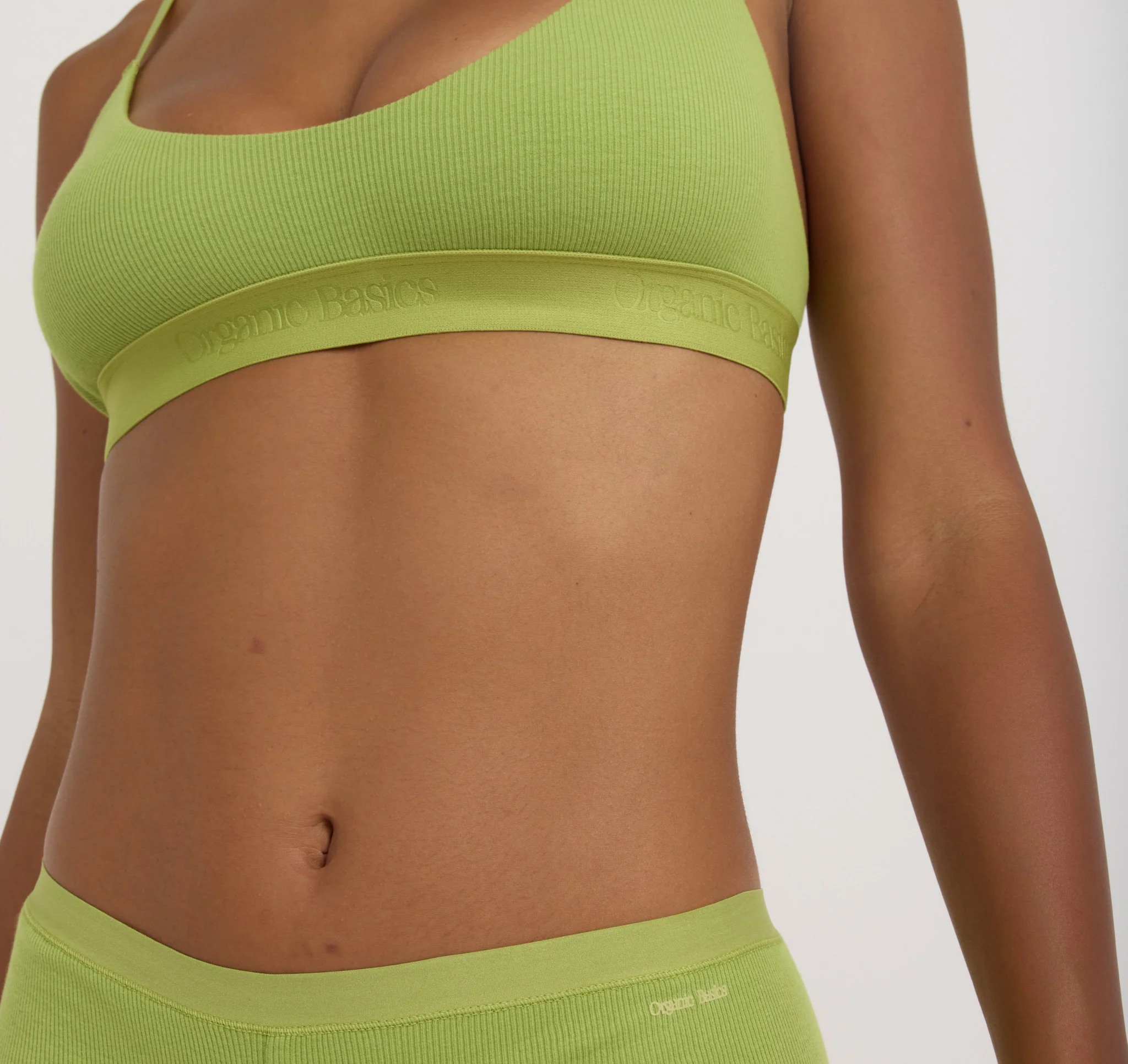 Core Rib Open Back Scoop Bralette - Image 3