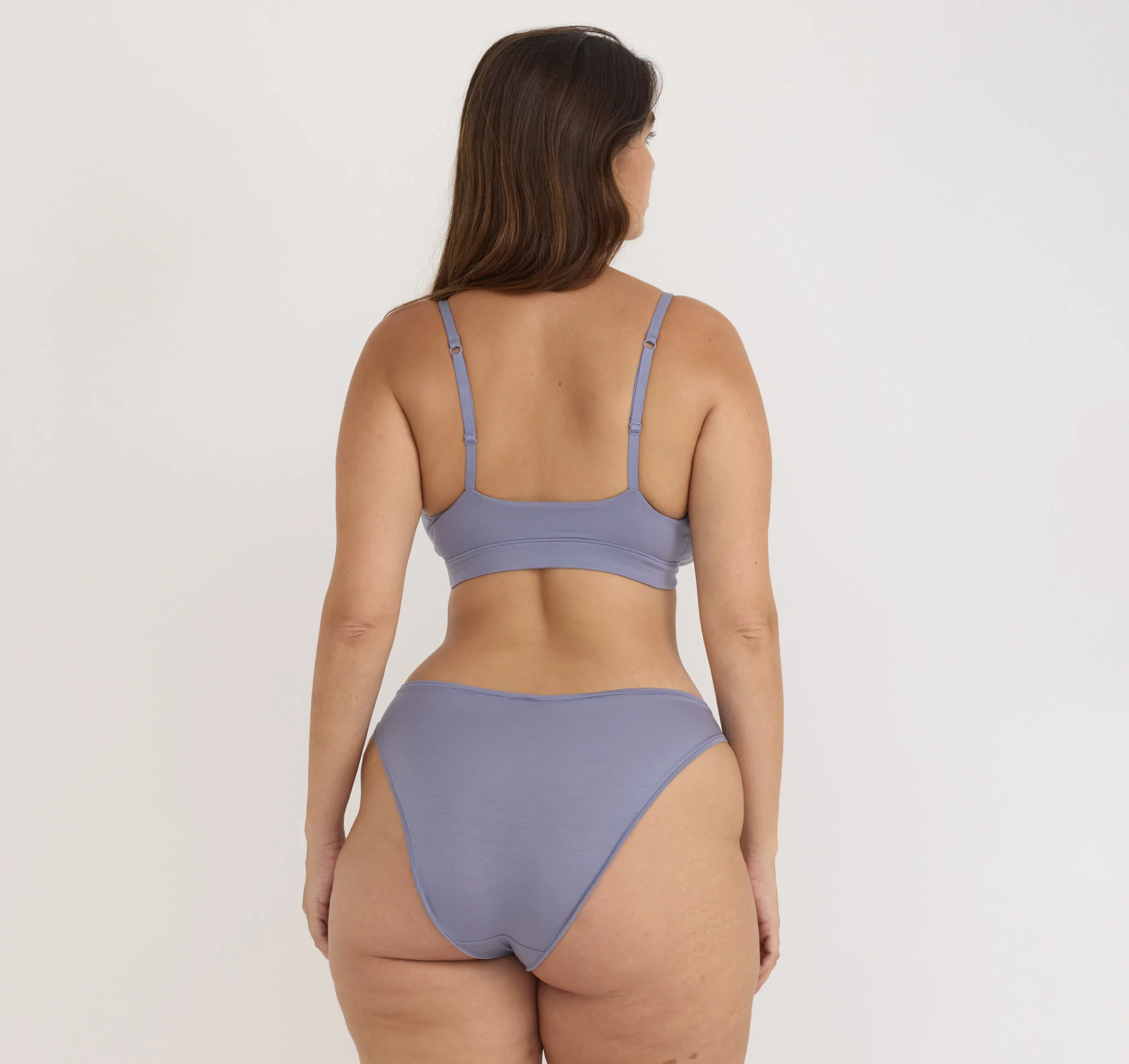 Soft Touch Veil Triangle Bralette - Image 2