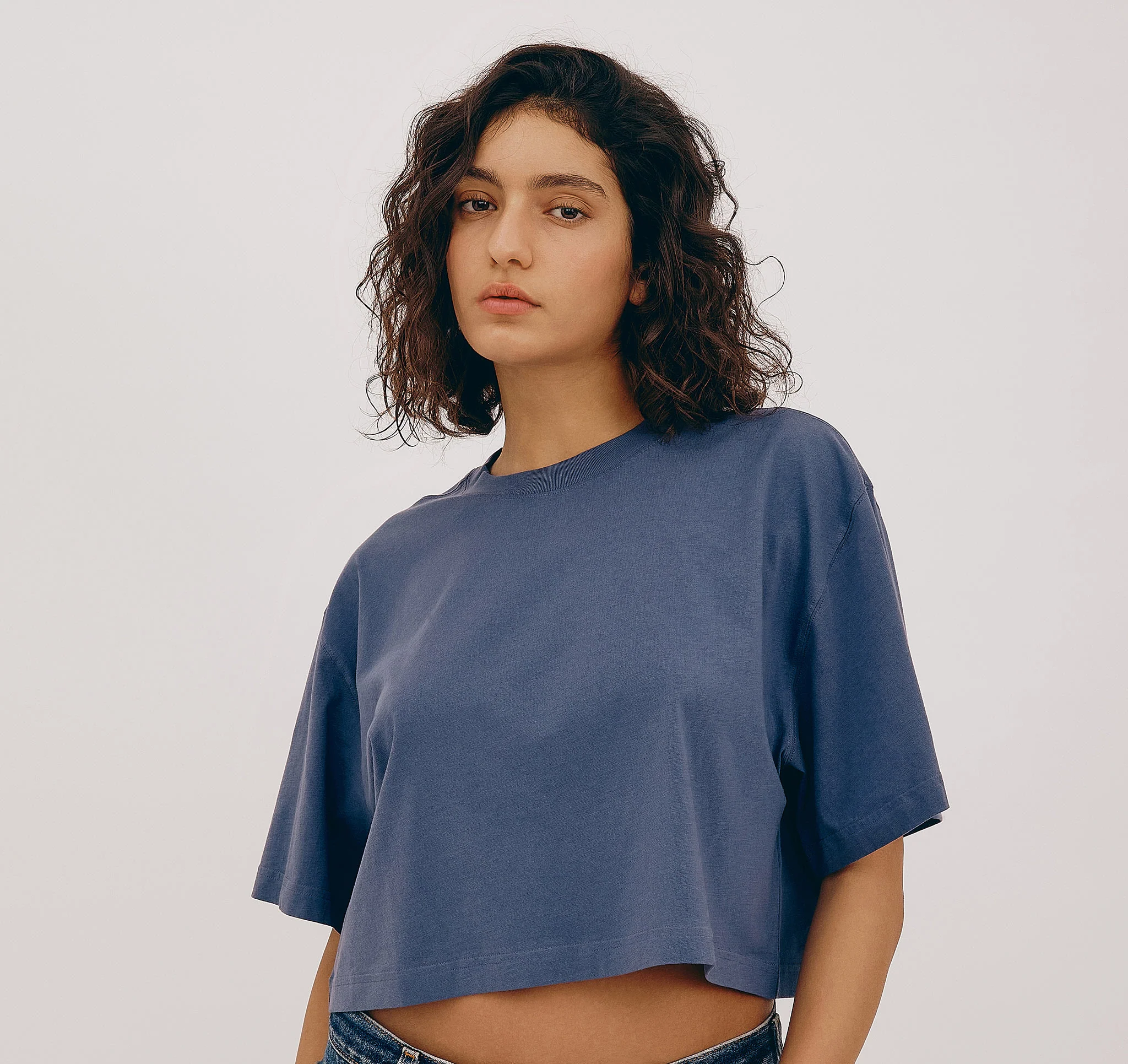 True Boxy Crop Tee - Image 2
