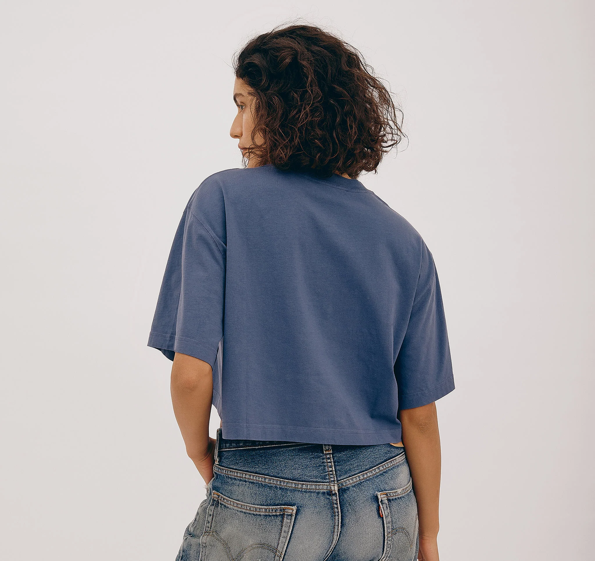 True Boxy Crop Tee - Image 4
